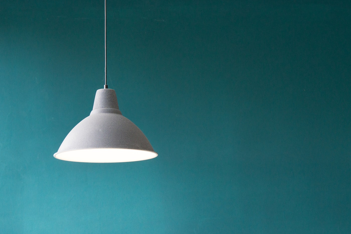 Layered lighting in a renovated interior